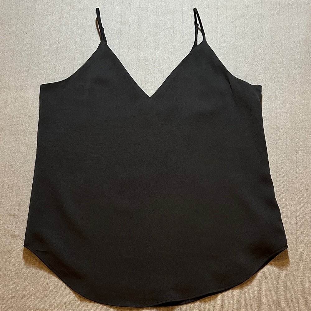 Express silk camisole black XS